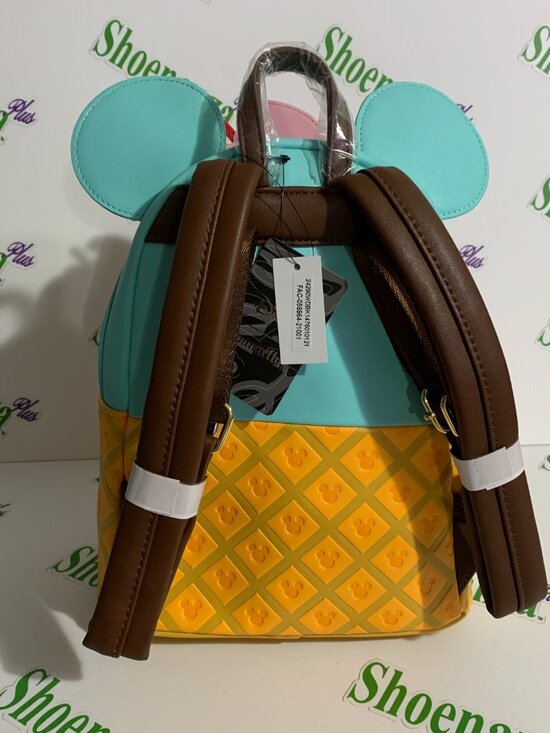 Loungefly Mini Backpack Disney Mickey Minnie Ears Sweets Ice Cream Sundae Bag main image 6